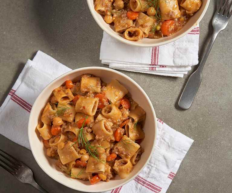Fennel and Sausage with Rigatoni Pasta Fennel and Sausage with Rigatoni Pasta
