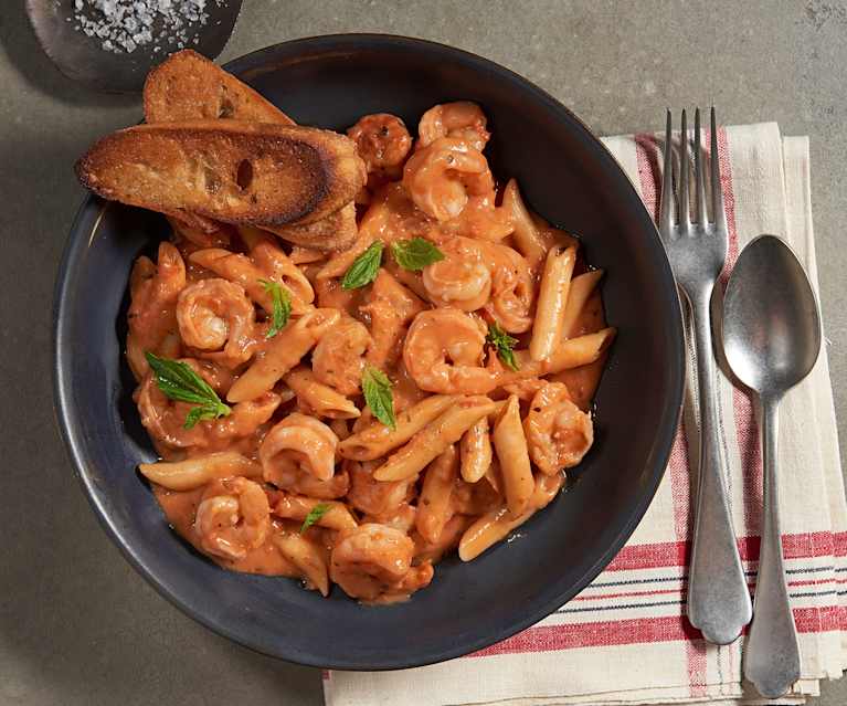 Shrimp and Vodka Penne Pasta Shrimp and Vodka Penne Pasta