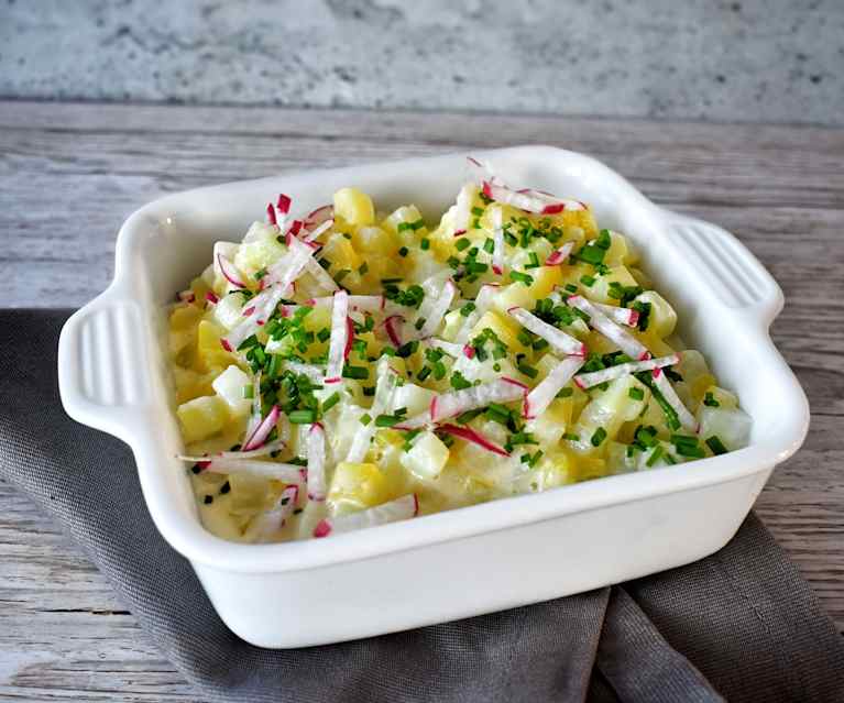 Kohlrabi Kartoffel Ragout mit Rupp Camembert Kohlrabi Kartoffel Ragout mit Rupp Camembert