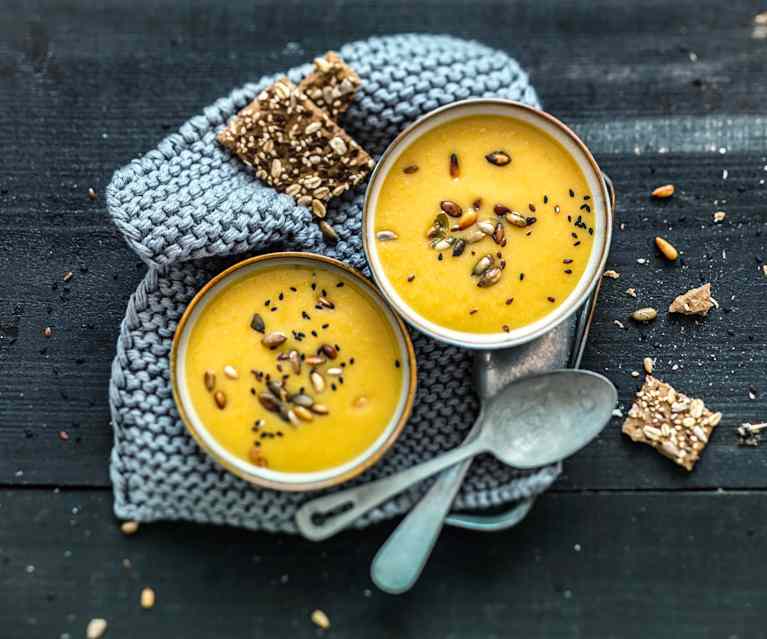 Velouté de patate douce au coing Velouté de patate douce au coing