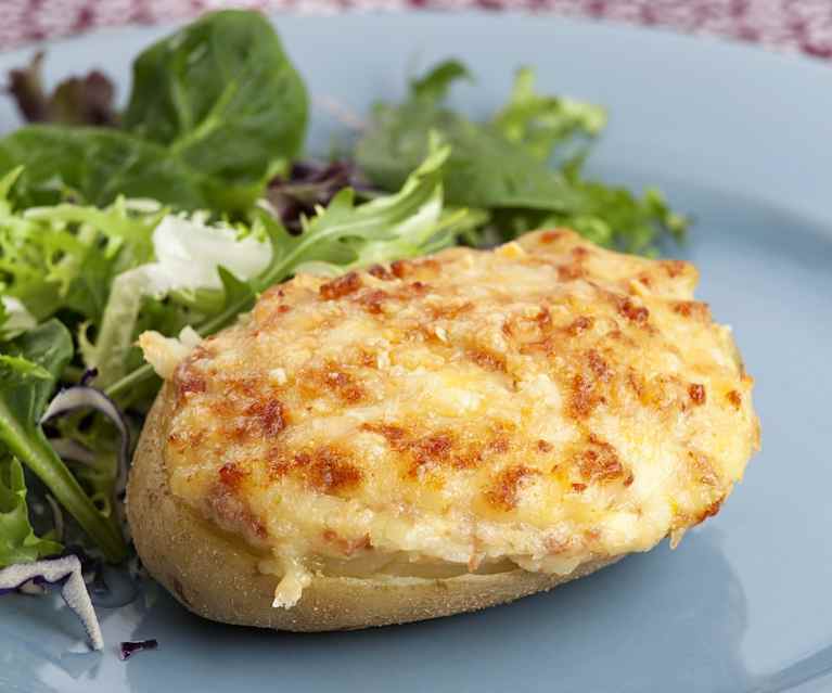 Patatas rellenas de gambas Patatas rellenas de gambas