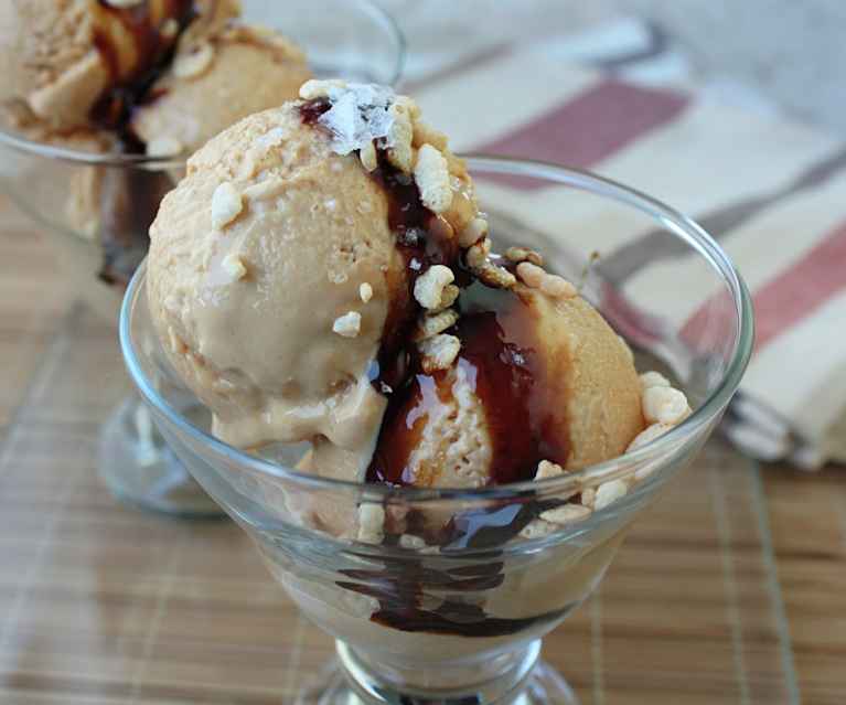 Helado de caramelo Helado de caramelo