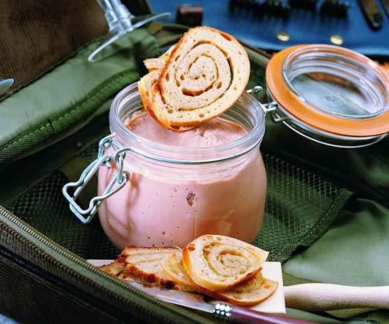 Paté de anchoas y jamón Paté de anchoas y jamón