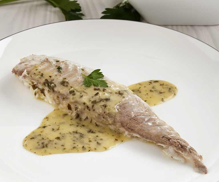 Dorada con salsa Bercy Dorada con salsa Bercy