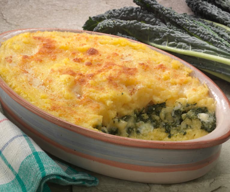 Polenta Pasticciata Con Cavolo Nero E Formaggi Filanti - Cookidoo® – La ...