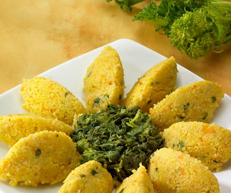 Cime di rapa e cous cous Cime di rapa e cous cous