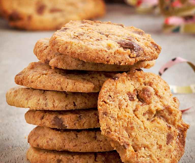 Biscotti ai tre cioccolati Biscotti ai tre cioccolati