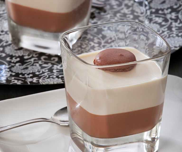 Panna cotta a la crema de whisky Panna cotta a la crema de whisky