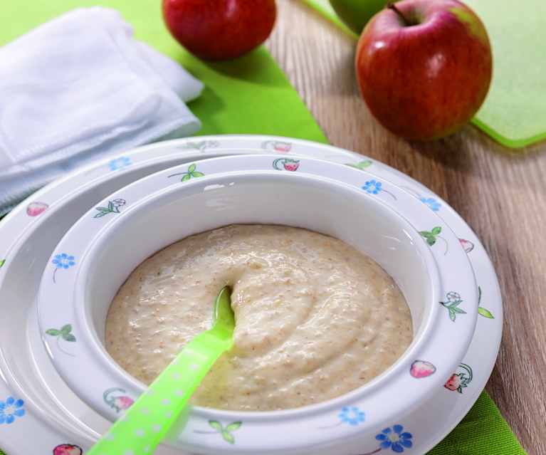 Grundrezept Vollmilch-Getreide-Brei (für den 7. bzw. 8./9. Monat) Grundrezept Vollmilch-Getreide-Brei (für den 7. bzw. 8./9. Monat)