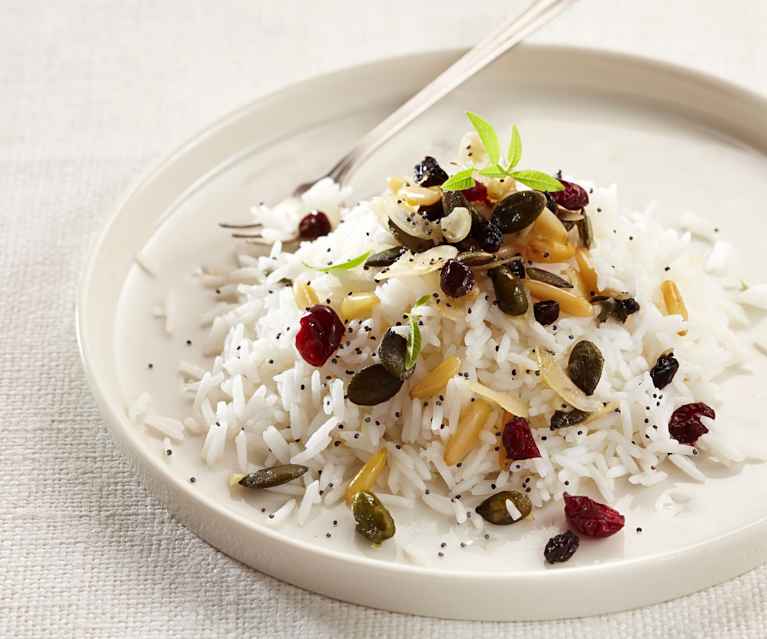 Pilaf de riz aux fruits secs Pilaf de riz aux fruits secs