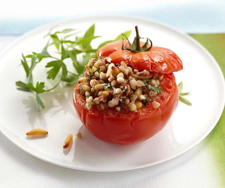 Tomates farcies au sarrasin Tomates farcies au sarrasin