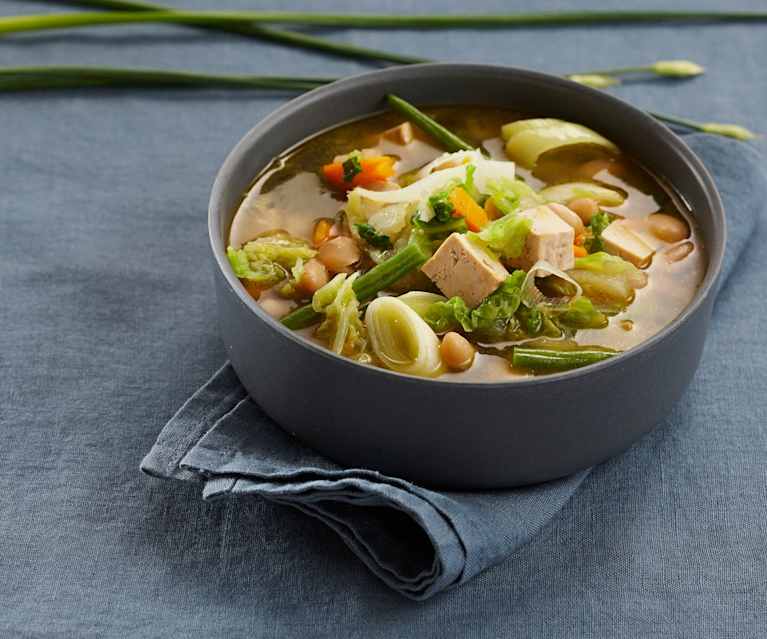 Garbure au tofu Garbure au tofu