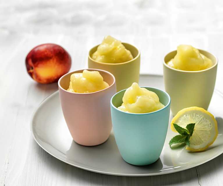 Quick fruit sorbet Quick fruit sorbet