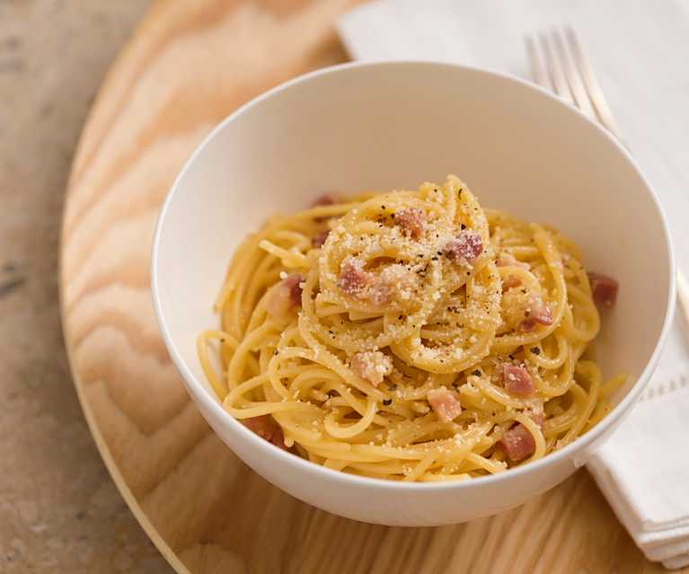Receta carbonara en la thermomix