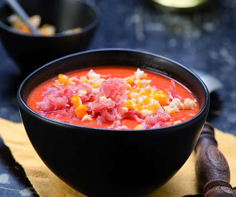 Salmorejo - hiszpański chłodnik pomidorowy Salmorejo - hiszpański chłodnik pomidorowy