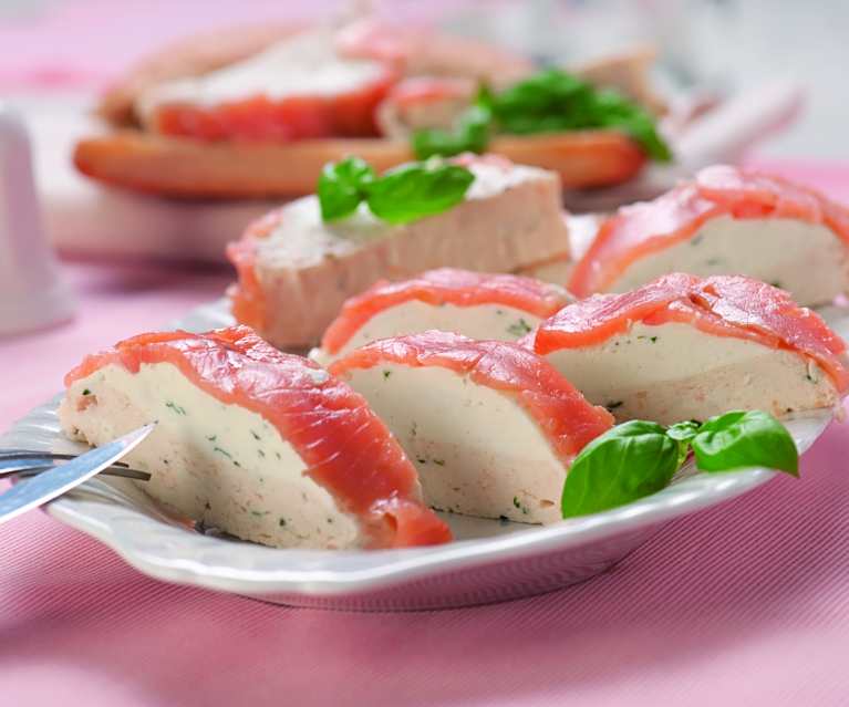 Terrina z łososia i ricotty Terrina z łososia i ricotty