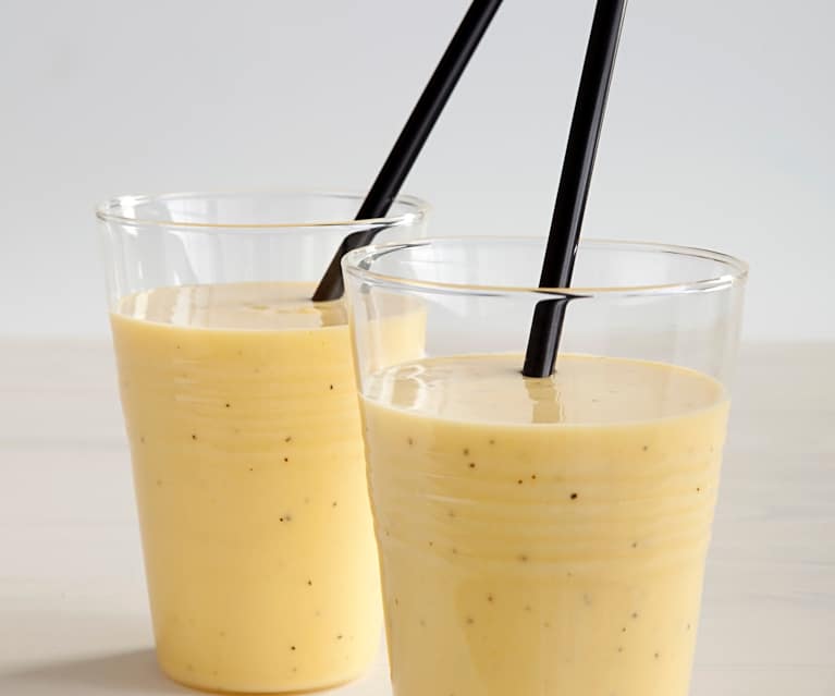 Smoothie de maracuyá y mango Smoothie de maracuyá y mango