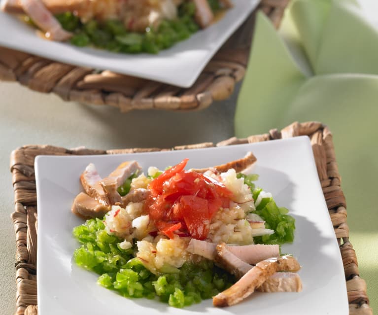 Salat mit Putenbrust - Cookidoo® – das offizielle Thermomix®-Rezept-Portal