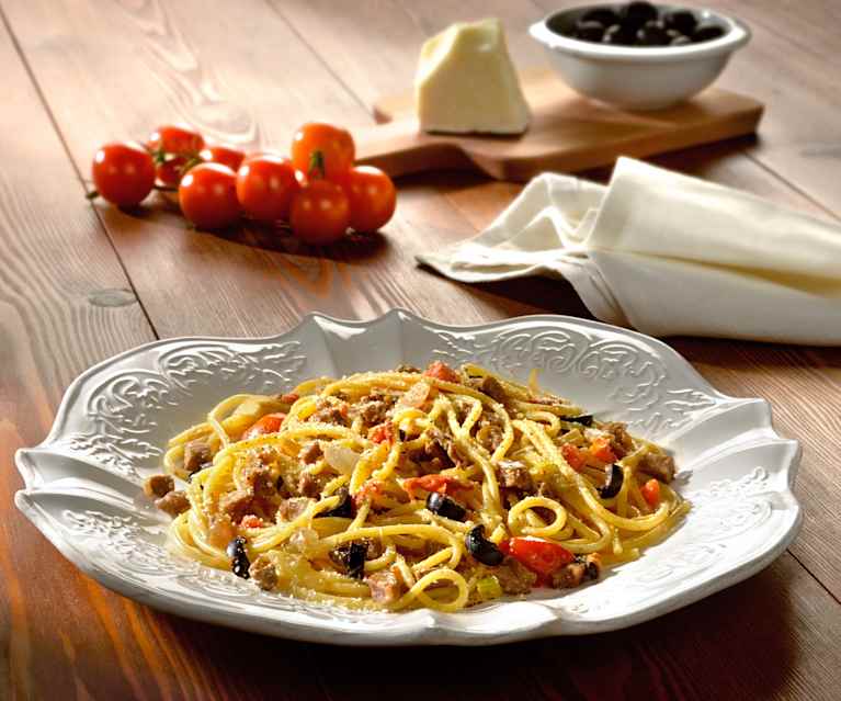 Spaghetti al ragù bianco di agnello Spaghetti al ragù bianco di agnello