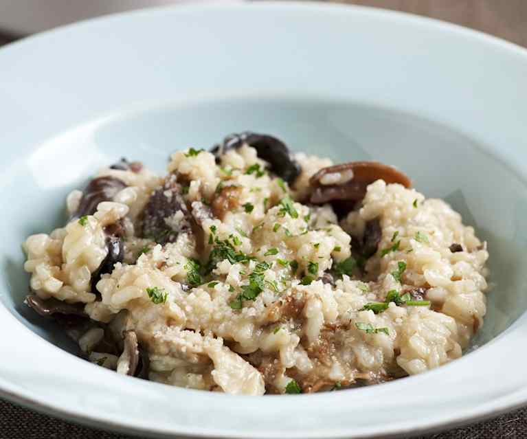 Risotto con boletus Risotto con boletus