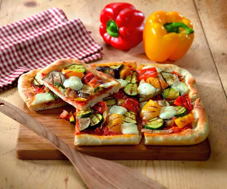 Pizza aux légumes Pizza aux légumes