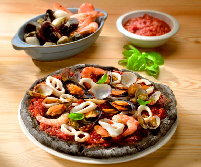 Pizza Ai Frutti Di Mare Cookidoo La Nostra Piattaforma Ufficiale Di Ricette Per Bimby