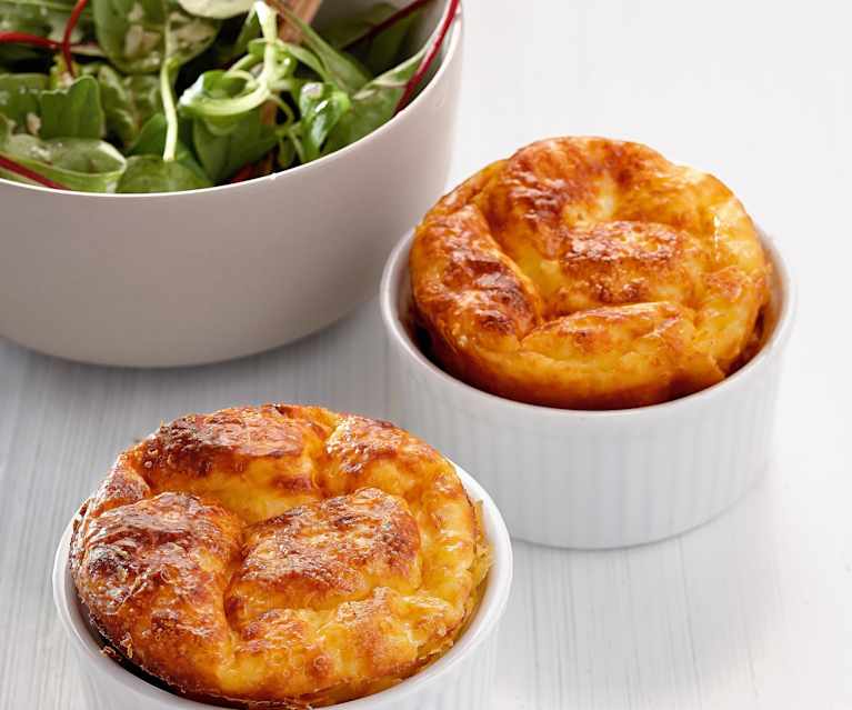 Quick cheese soufflés Quick cheese soufflés