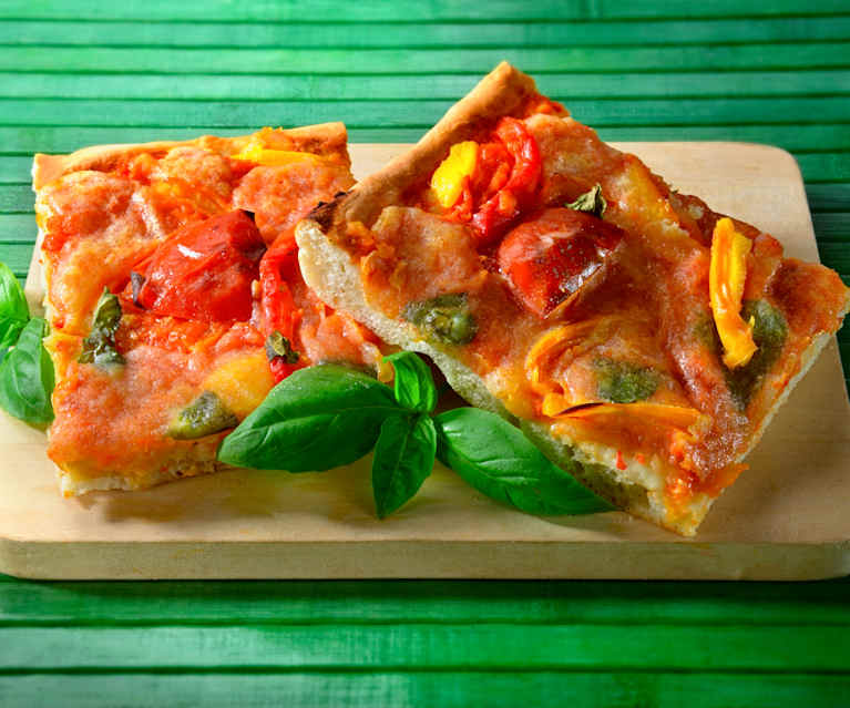Pizza aux poivrons Pizza aux poivrons