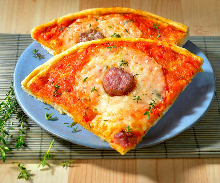 Pizza aux 3 farines Pizza aux 3 farines