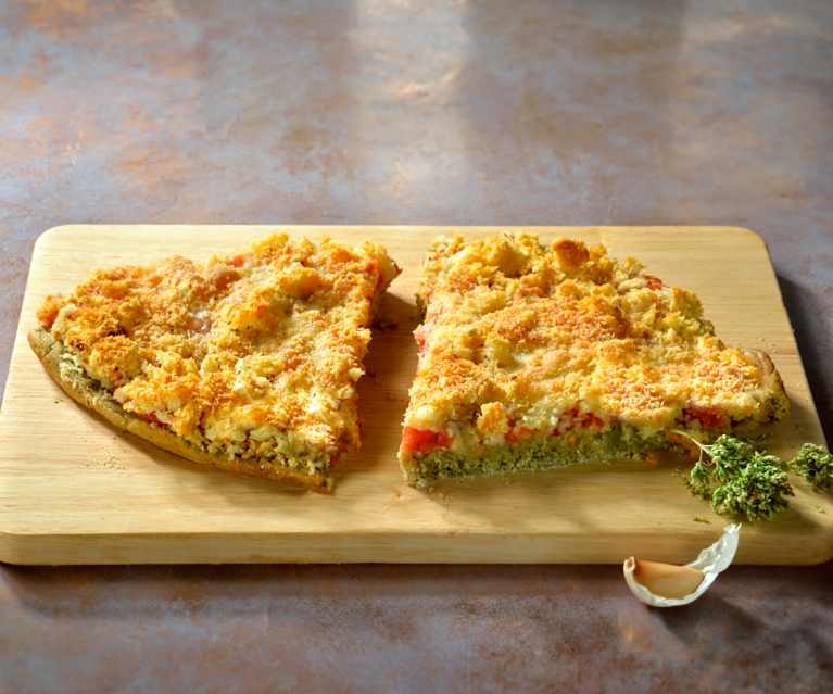 Schiacciata integrale ai pomodori Schiacciata integrale ai pomodori