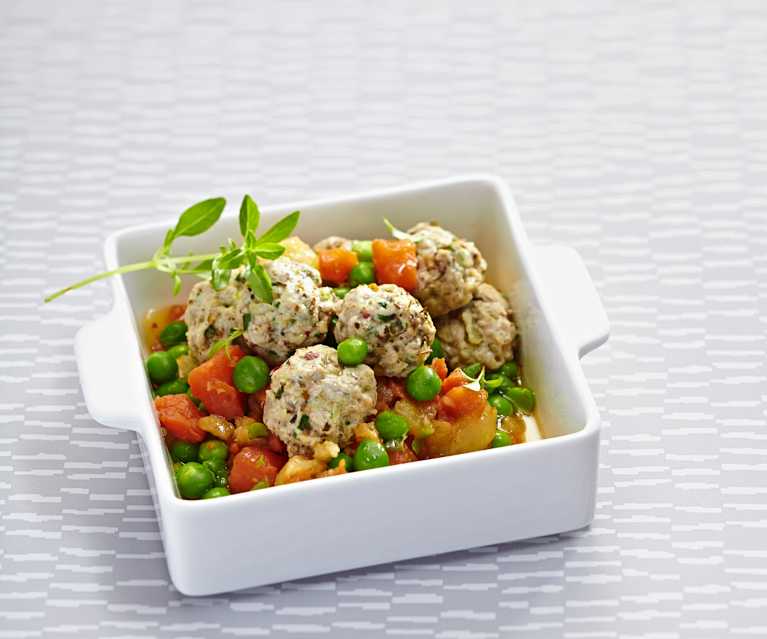 Boulettes de veau aux herbes Cookidoo® la plateforme de recettes officielle de Thermomix® Boulettes de veau aux herbes Cookidoo® la plateforme de recettes officielle de Thermomix®