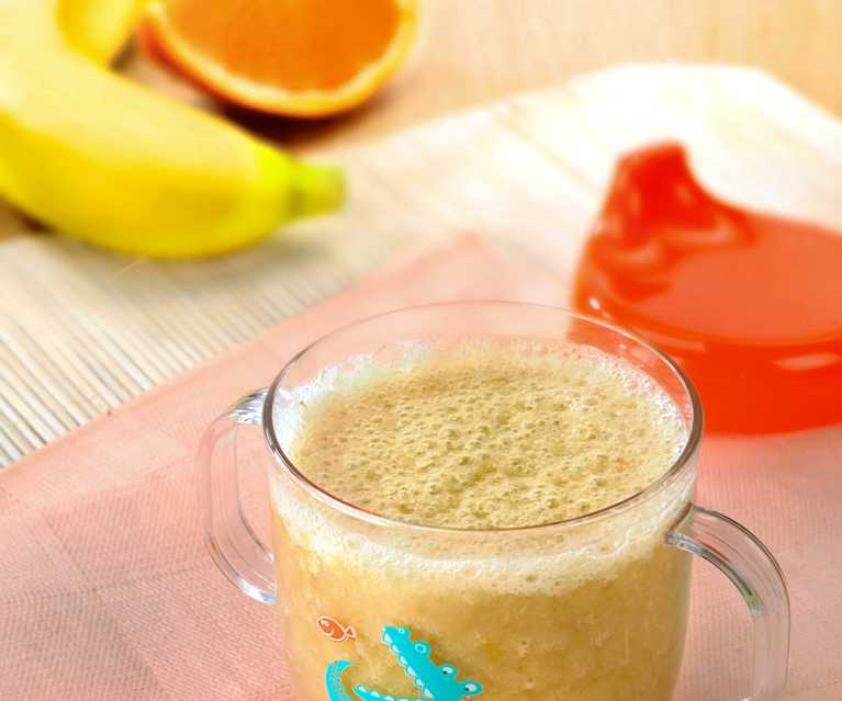 Frullato Di Banana All Arancia 10 12 Mesi Cookidoo Das Offizielle Thermomix Rezept Portal