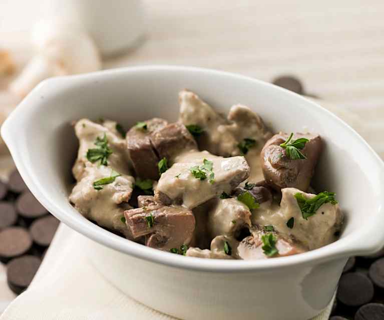 receta salsa con estofado de carne