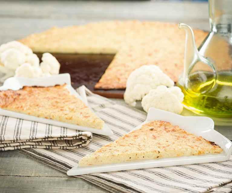 Pizza de coliflor Pizza de coliflor