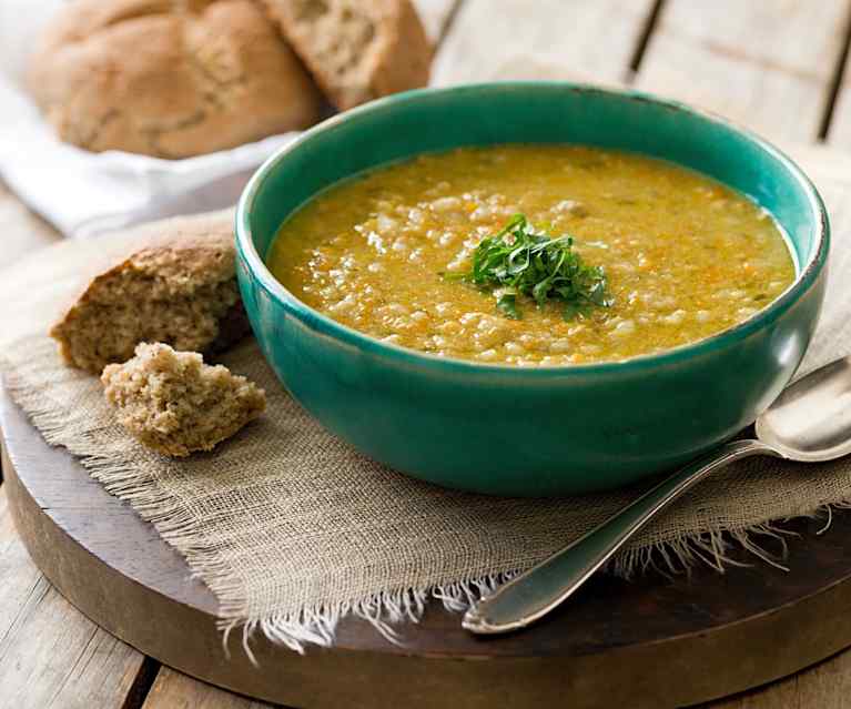 Lamb and barley soup Lamb and barley soup