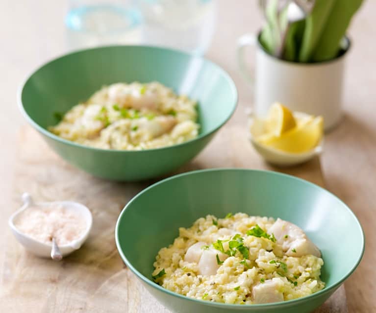 White fish and lemon risotto - Cookidoo® – the official Thermomix