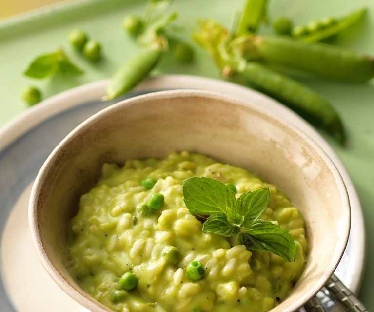 Pea and Mint Risotto Pea and Mint Risotto