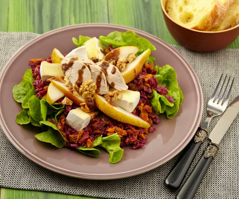 Red Cabbage And Chicken Salad Cookidoo The Official Thermomix Recipe Platform