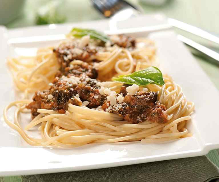Spaghetti ze szpinakiem Spaghetti ze szpinakiem