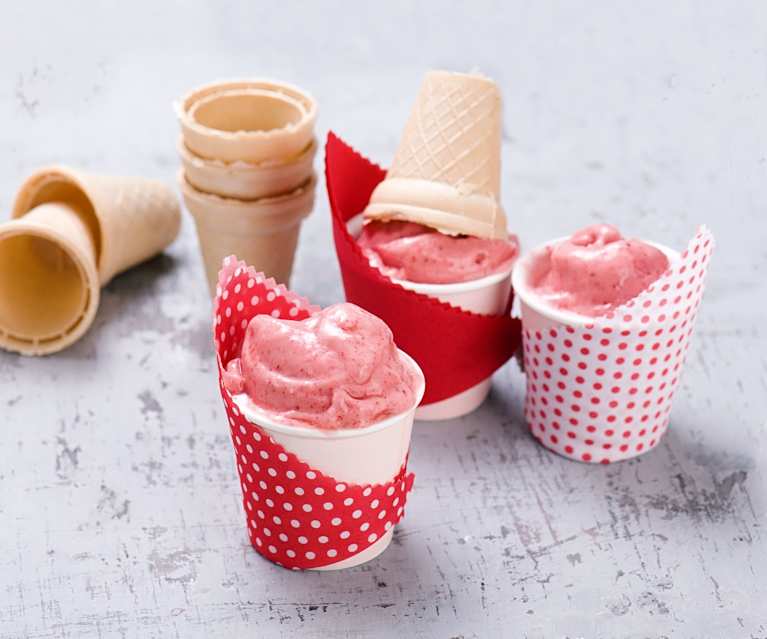 Lody jabłkowo - truskawkowe Lody jabłkowo - truskawkowe