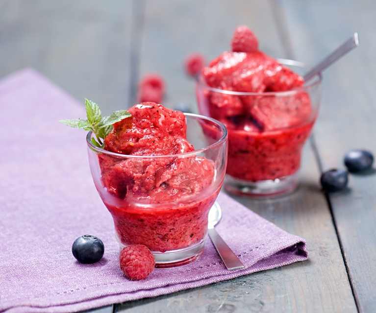 Sorbet z owoców leśnych Sorbet z owoców leśnych