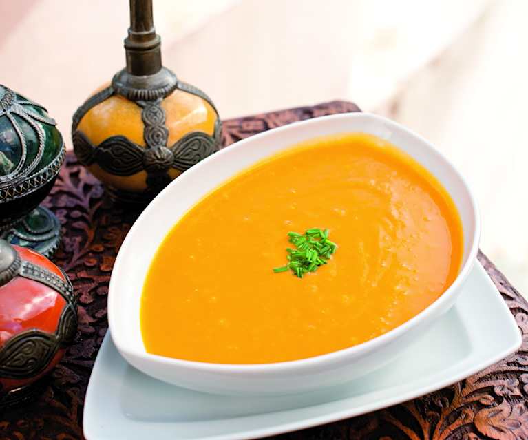 Sopa de zanahoria, naranja y jengibre (La soupe des amoureux) Sopa de zanahoria, naranja y jengibre (La soupe des amoureux)