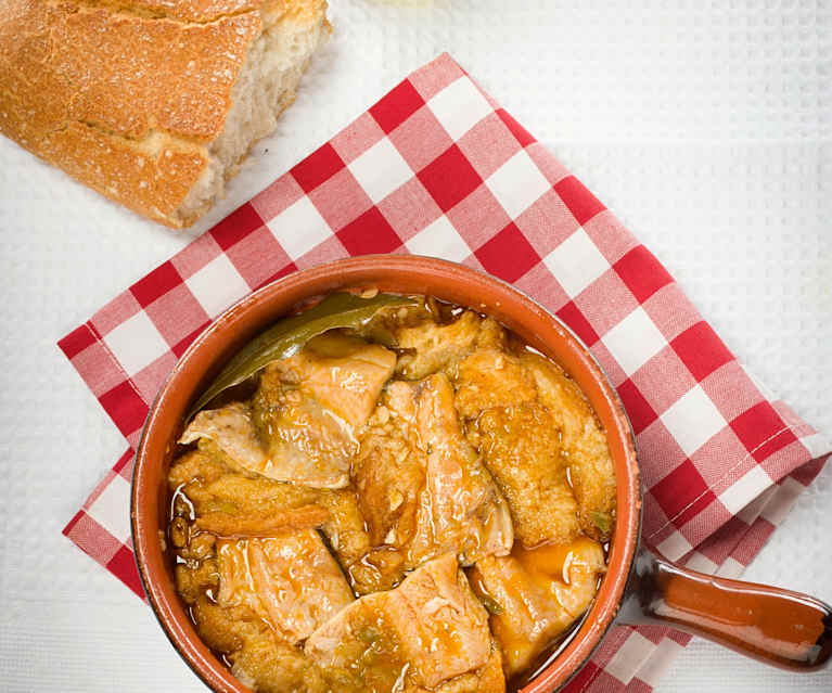 La marinera a receta Trucha