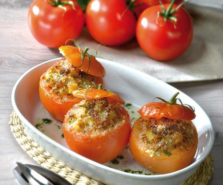 Cestino di pomodoro ripieno Cestino di pomodoro ripieno