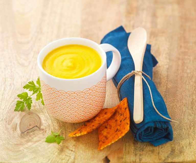 Velouté de carotte au lait de coco Velouté de carotte au lait de coco