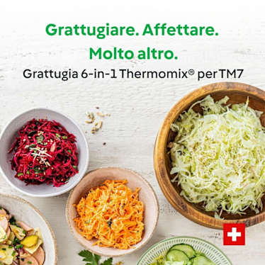 Grattugia per verdure, frutta e formaggi per Thermomix TM6 e TM5, Thermomix