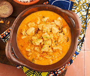 Poulet au beurre de cacahuète