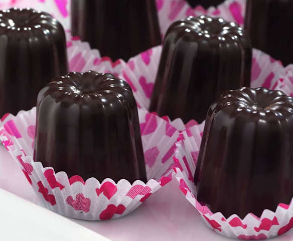 Ovos moles, Bombones de chocolate rellenos de yema