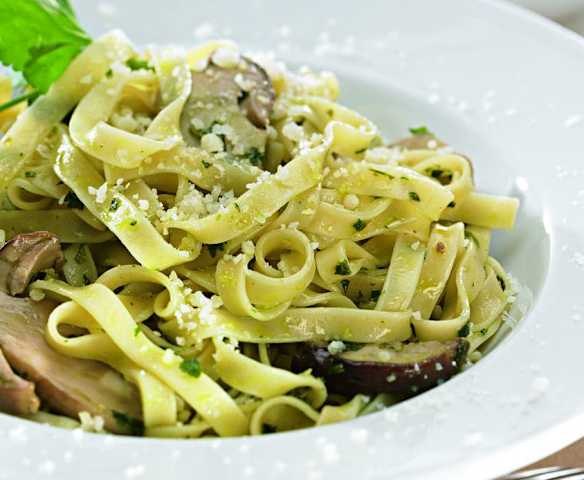 Tagliatelle con boletus