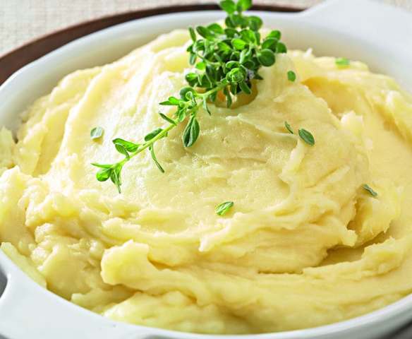 Puré de papas al estilo italiano